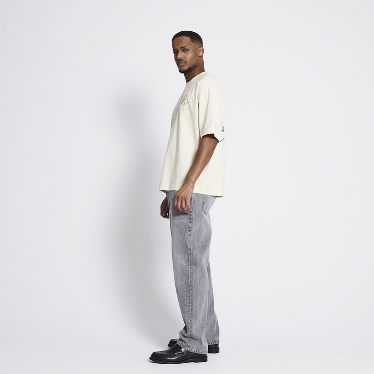 Printed tee "Abbot" Yellow
